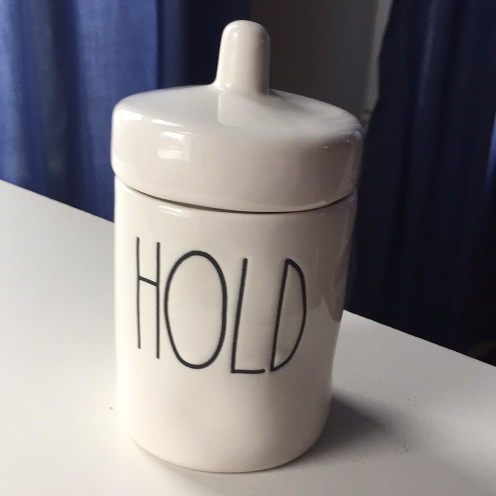 Rae Dunn covered jar